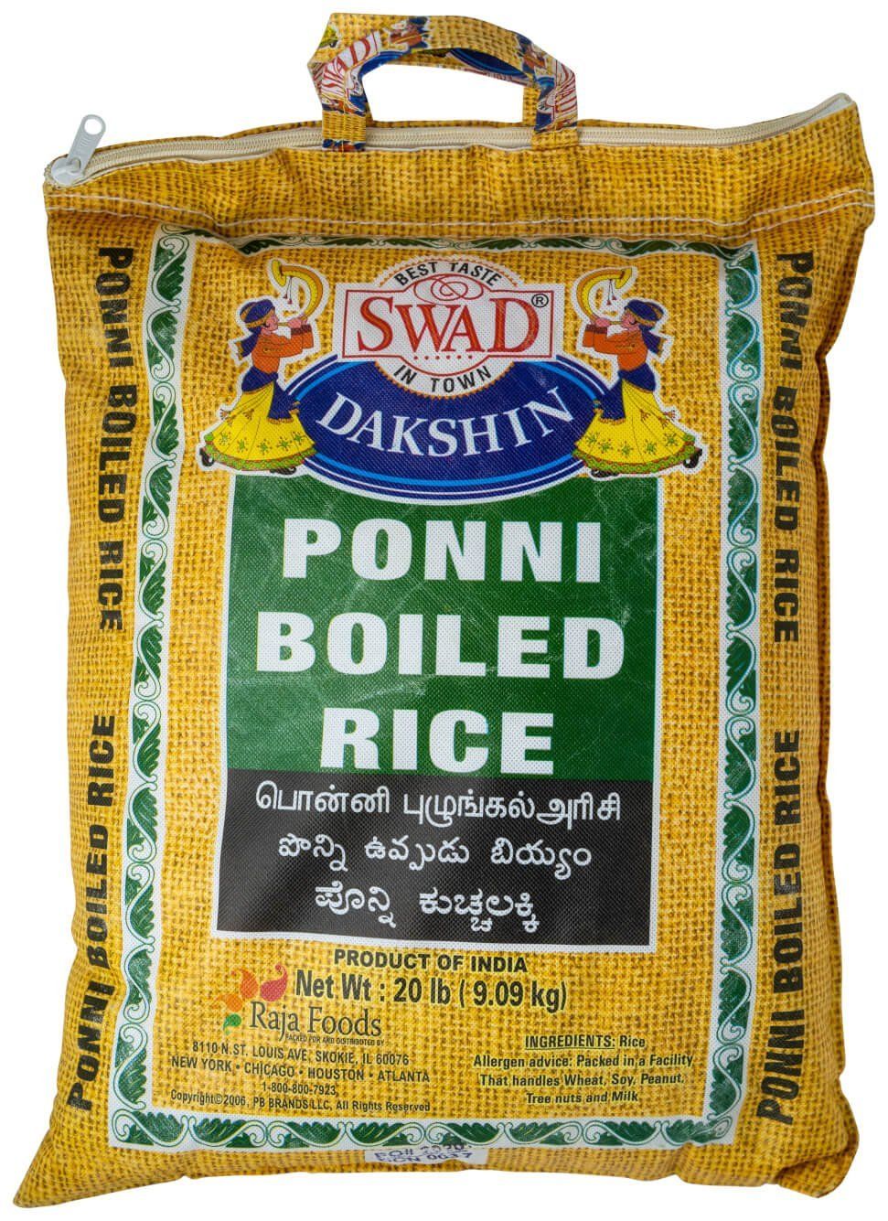Swagat Ponni Boiled Rice - 20lb
