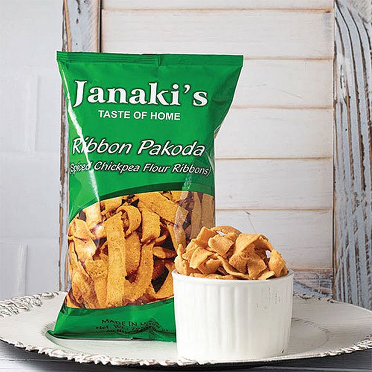 JANAKI'S RIBBON PAKODA - 7oz