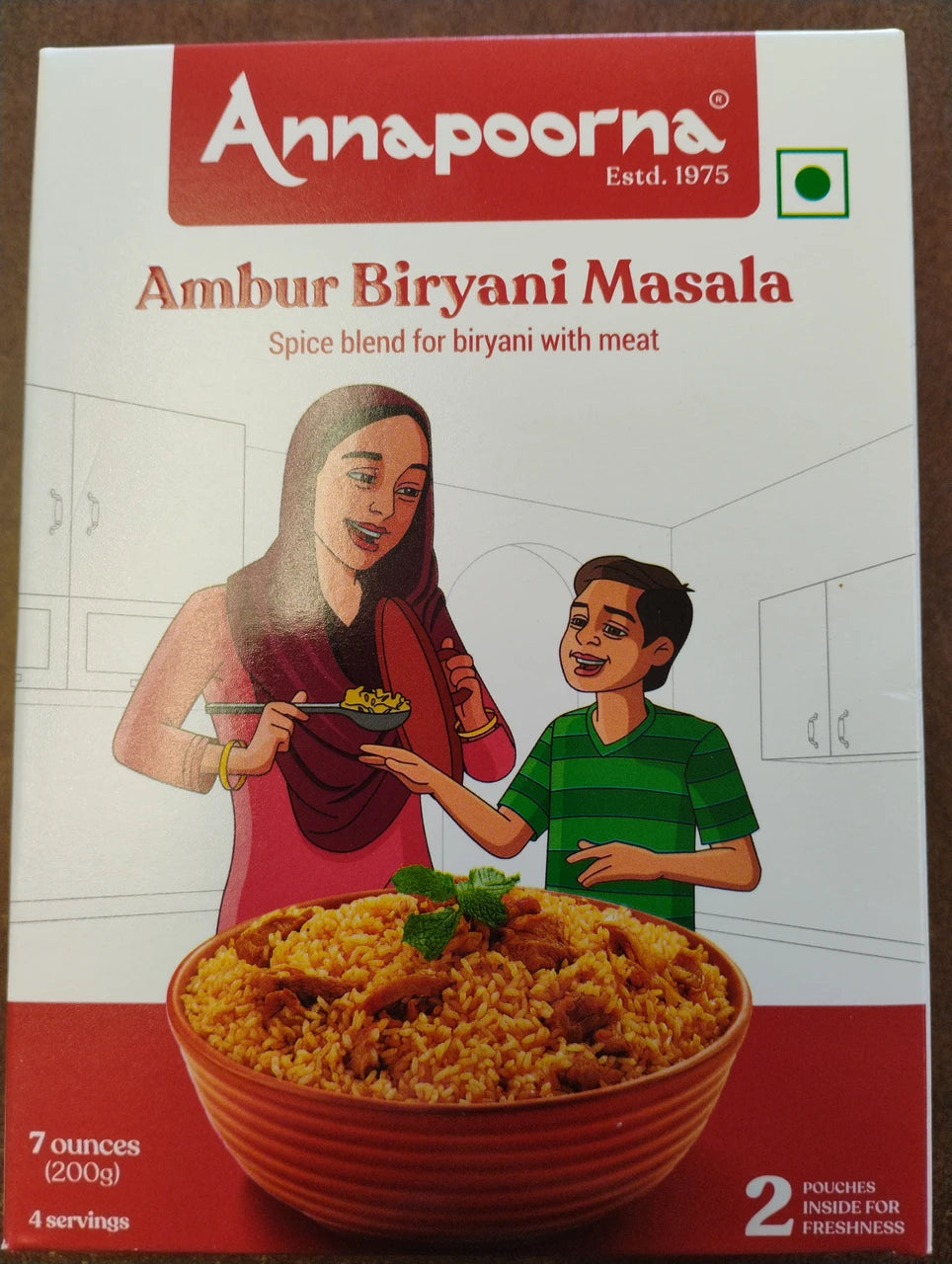Annapoorna Dindigul Biryani Masala - 200 g