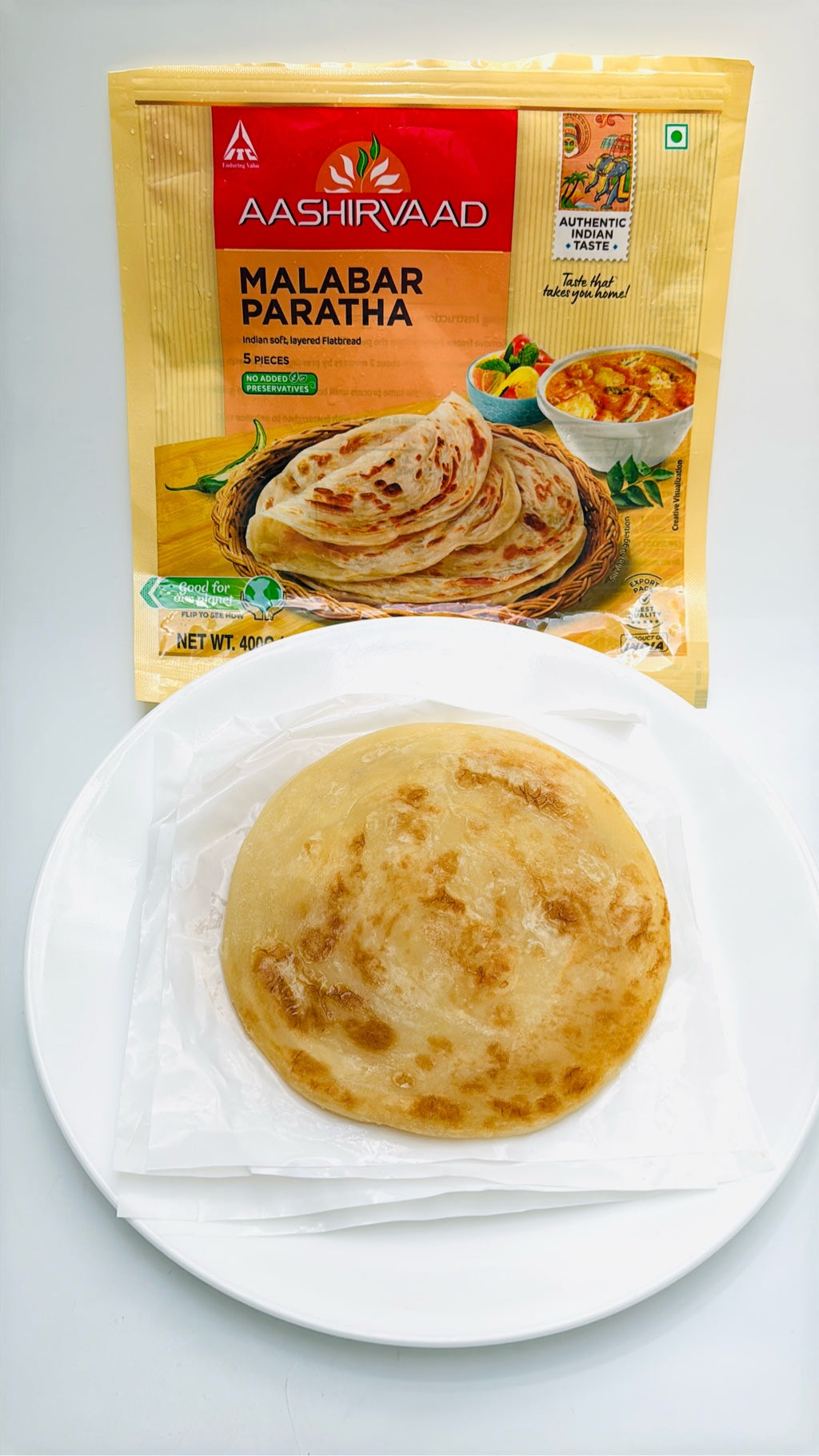 Aashirvaad Dal Paratha - 400 G