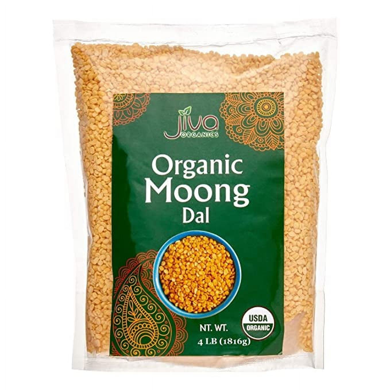Jiva Organic Moong Split - 2 LB