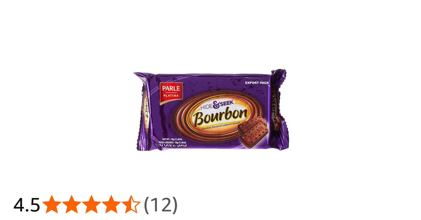 Parle H&S Bourbon - 70 GM
