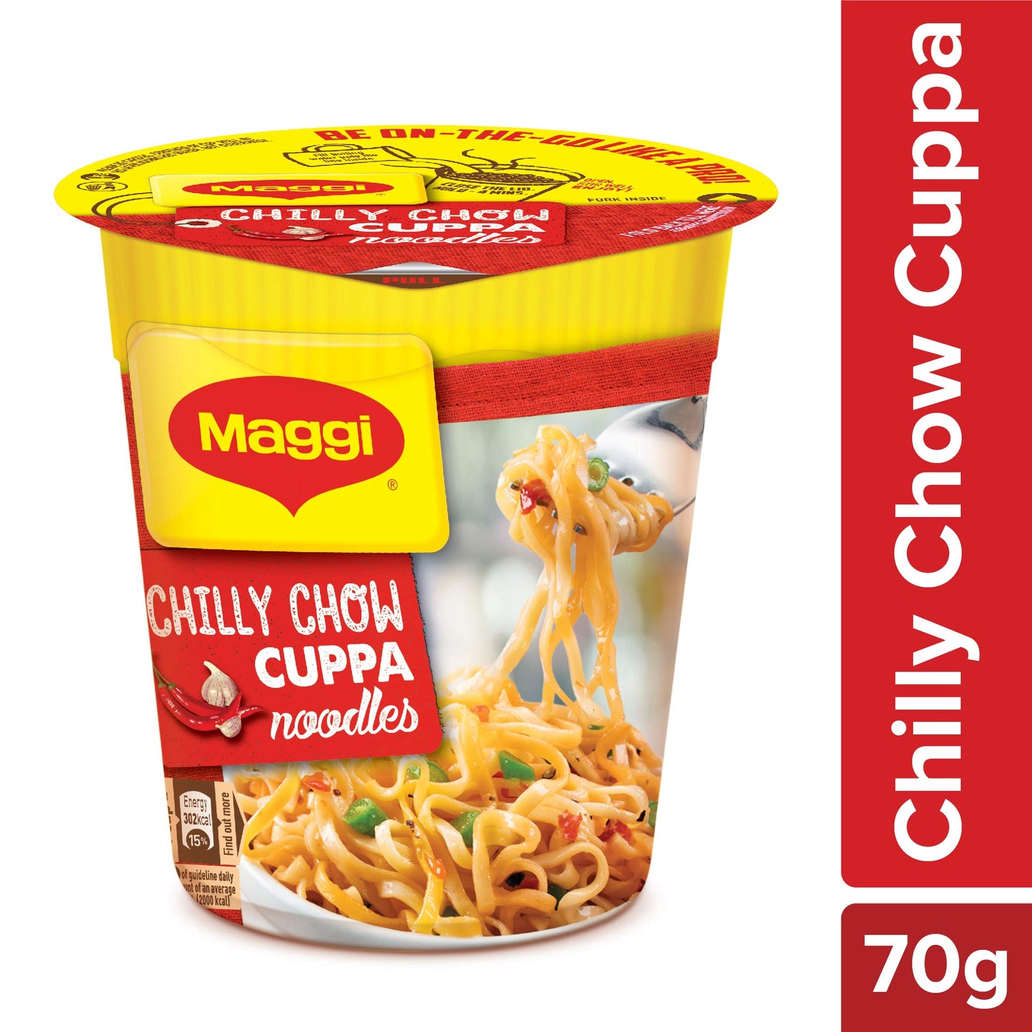 Maggi Chilli Chow Cuppa Noodles - 70 g