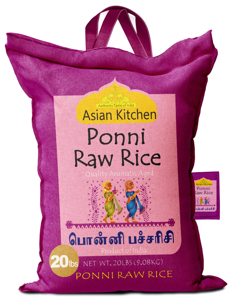 Swetha Ponni Raw Rice - 20 LB