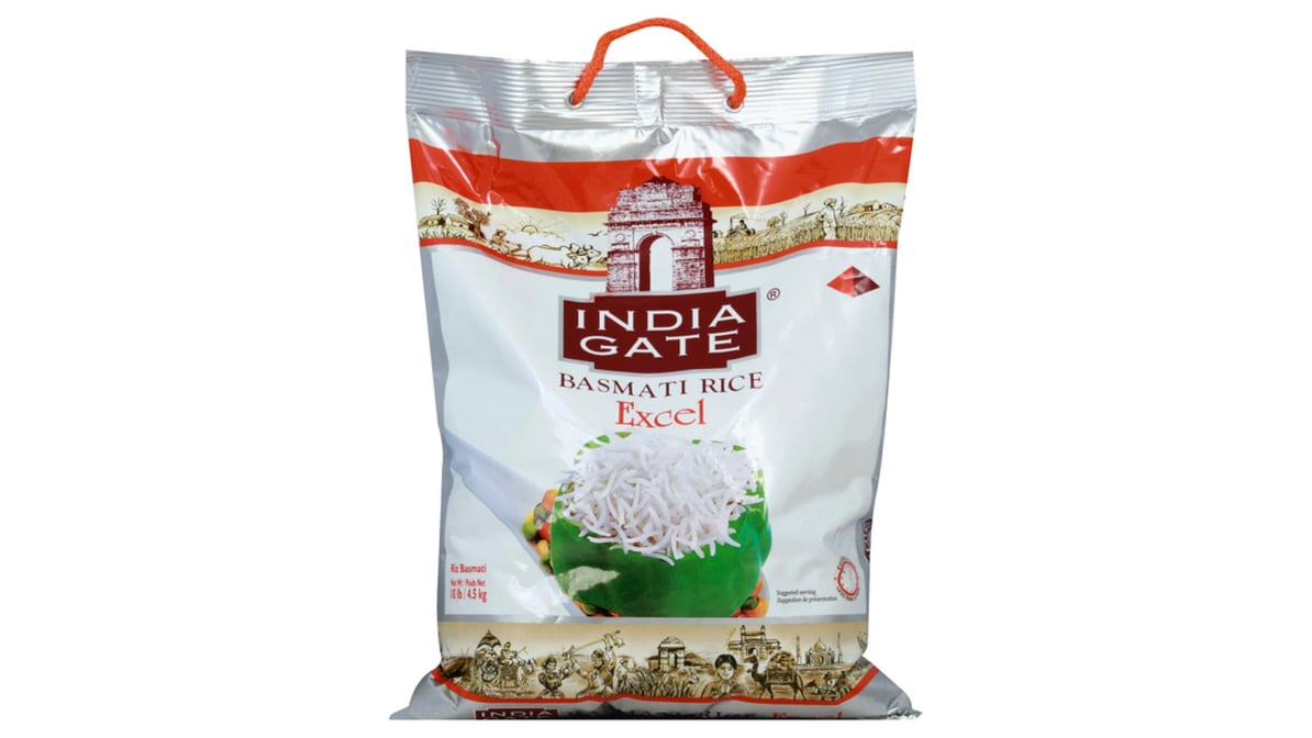 India Gate Excel Basmati Rice - 10 LB