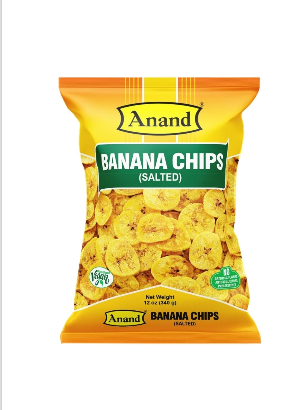 Anand Banana Chips Salted - 340gm