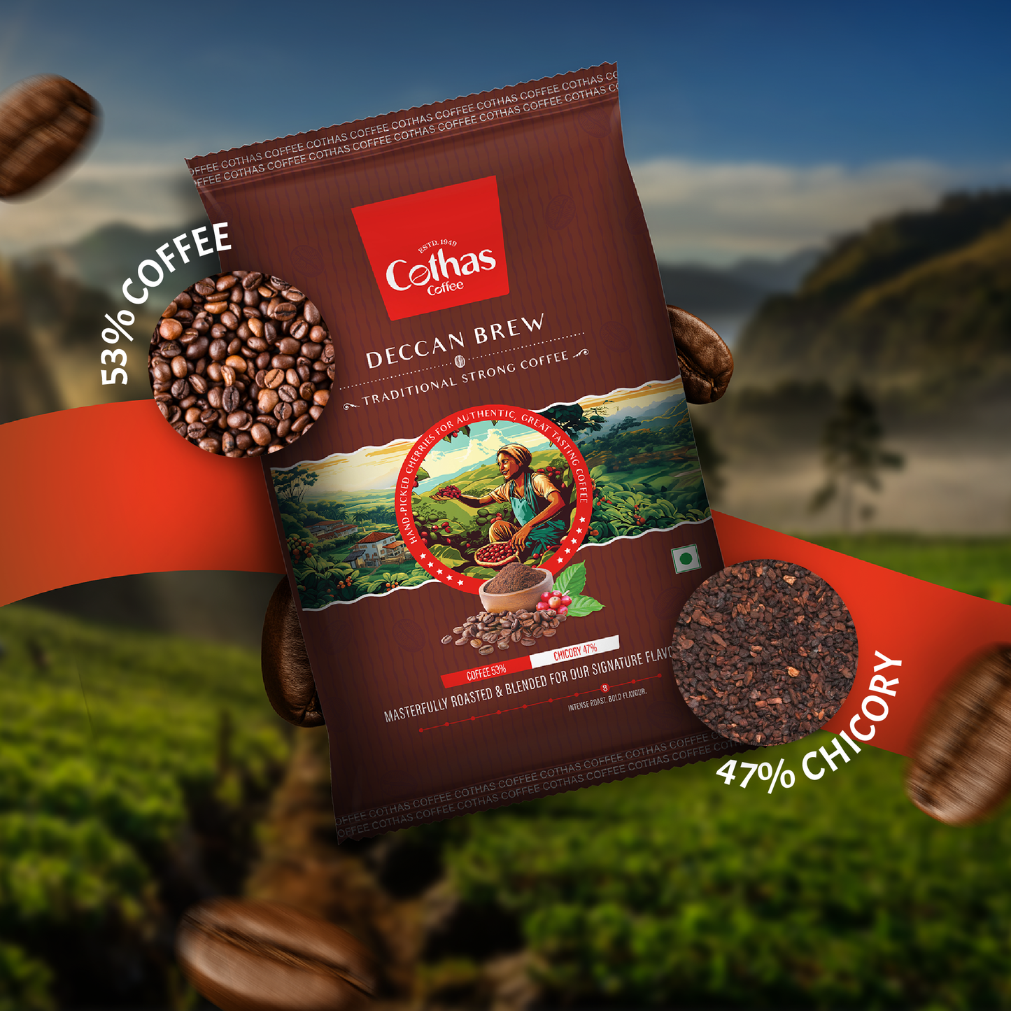 Cothas Deccan Brew - 500gm