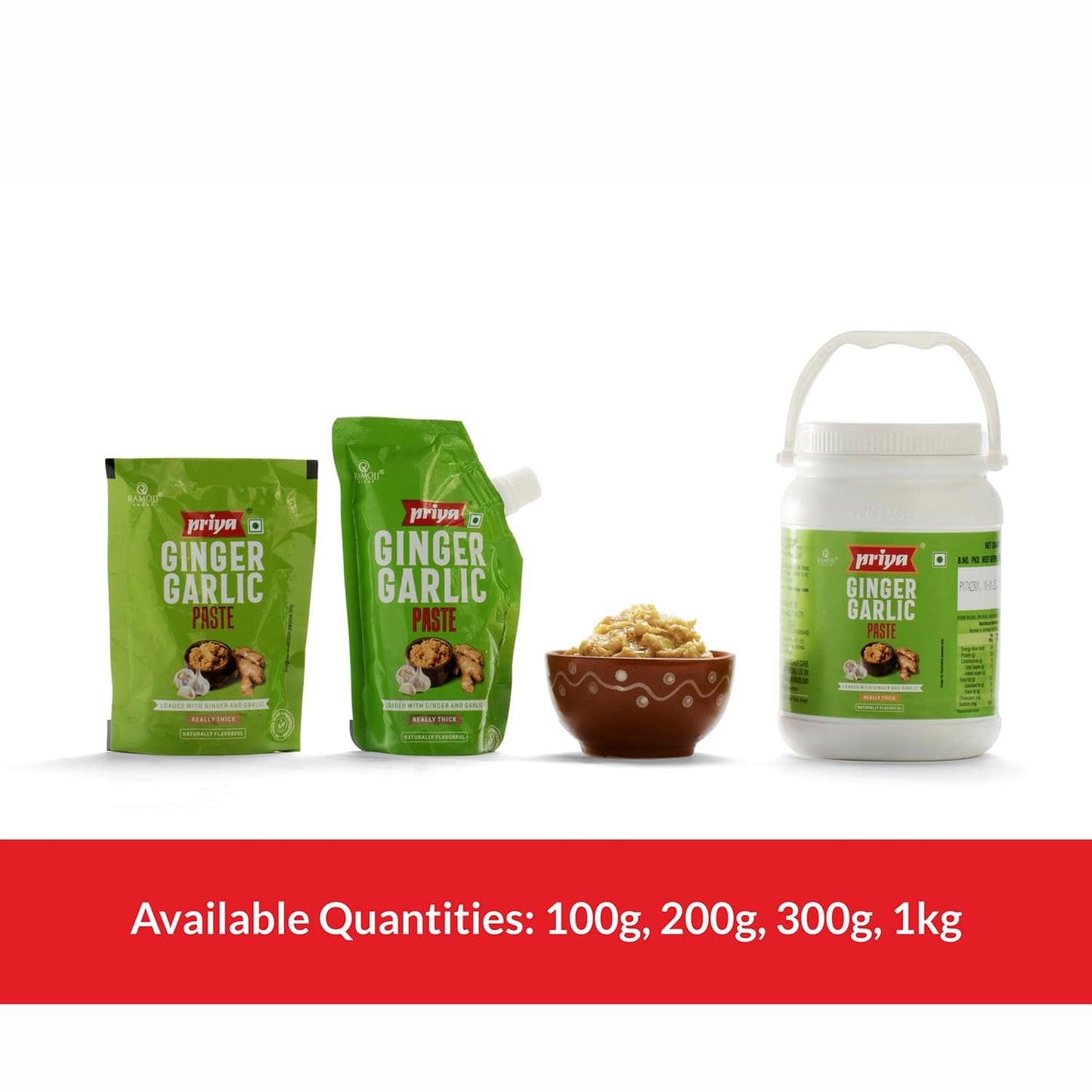 Priya Ginger Garlic Paste - 500G