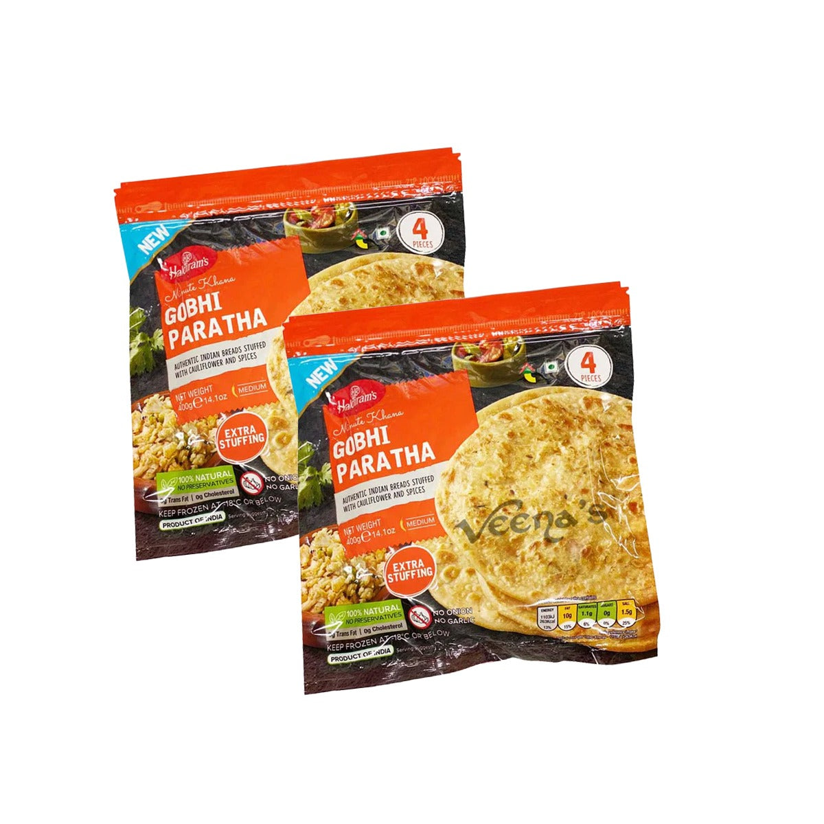 HALDIRAM'S GOBI PARATHA - 400GM