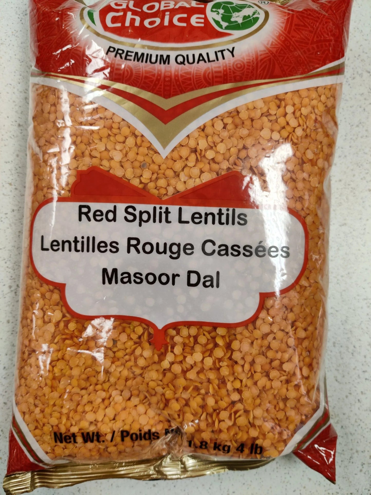 P.K Masoor Dal Split - 4 LB