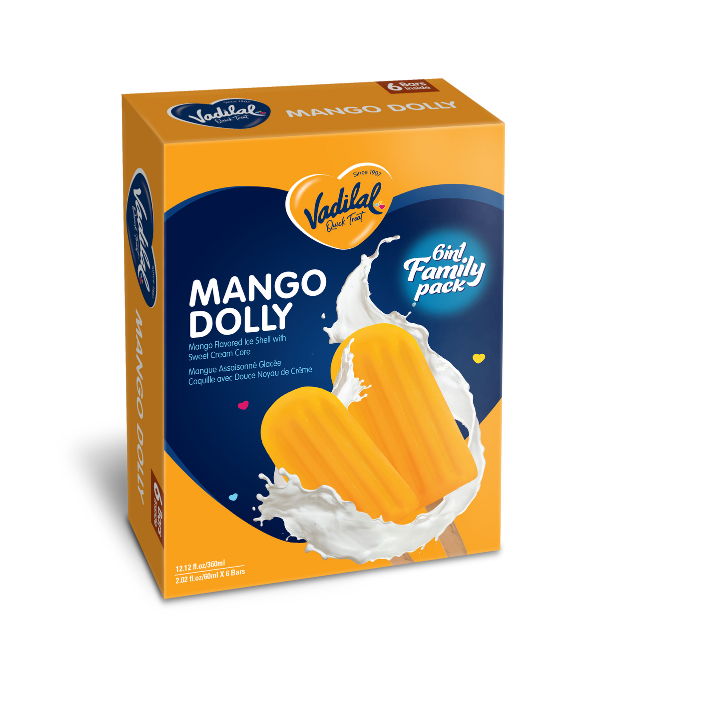 VADILAL MANGO DOLLY 6IN1 - 360ML