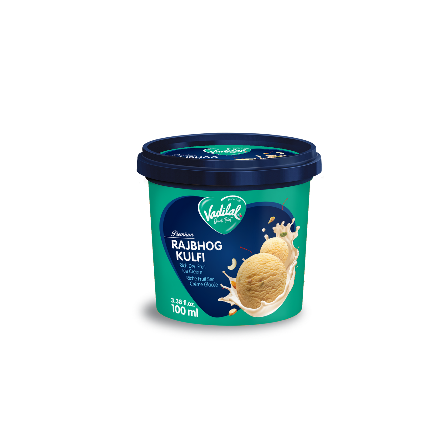 Vadilal Rajbhog Kulfi 1 Lt - 1 LIT