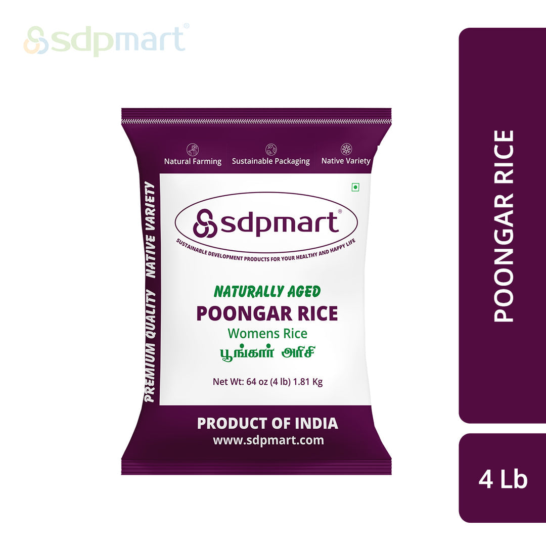 Sdpmart Poongar Rice - 4 LB