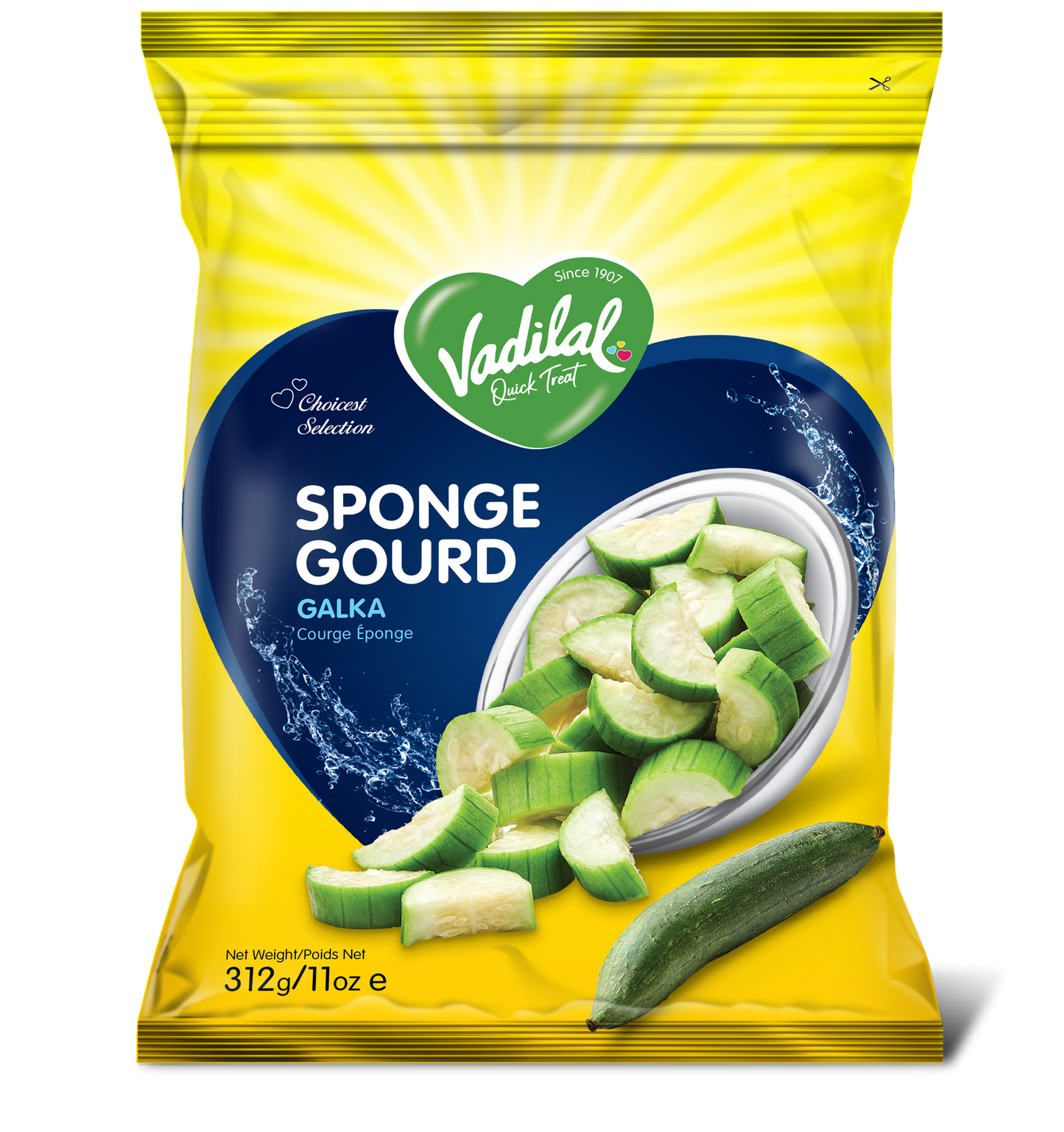 Vadilal Sponge Gourd - 11 OZ