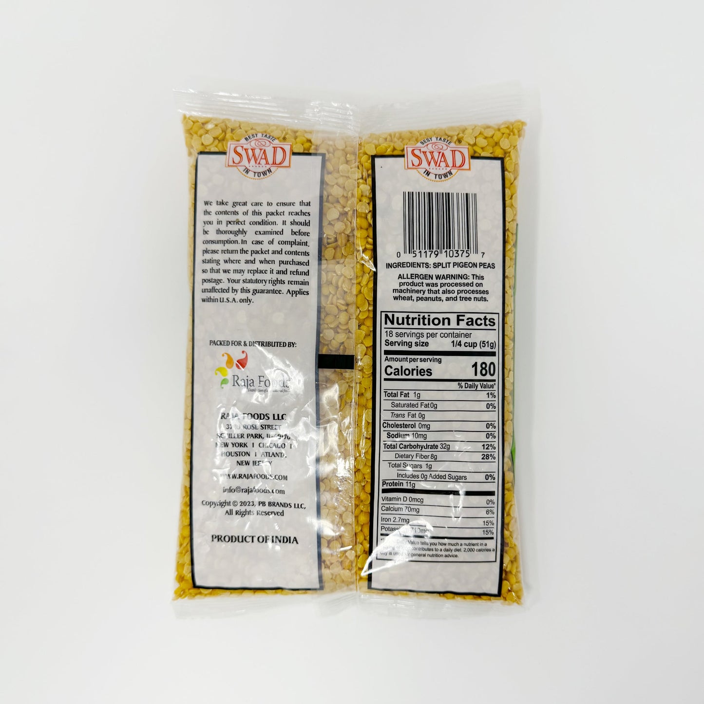 Swad Toor Dal - 2LB