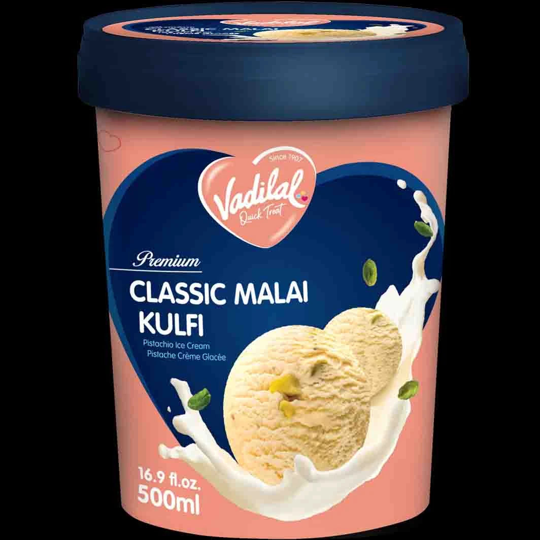 Vadilal C Malai Kulfi - 500ml