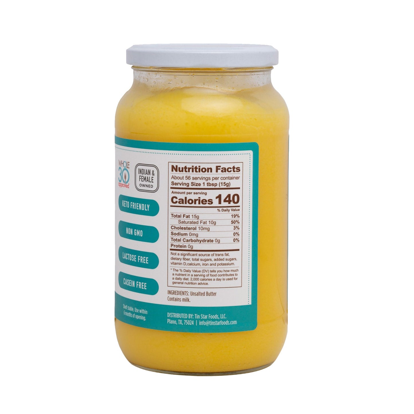 The Ghee Co Grass Fed Ghee - 32 oz