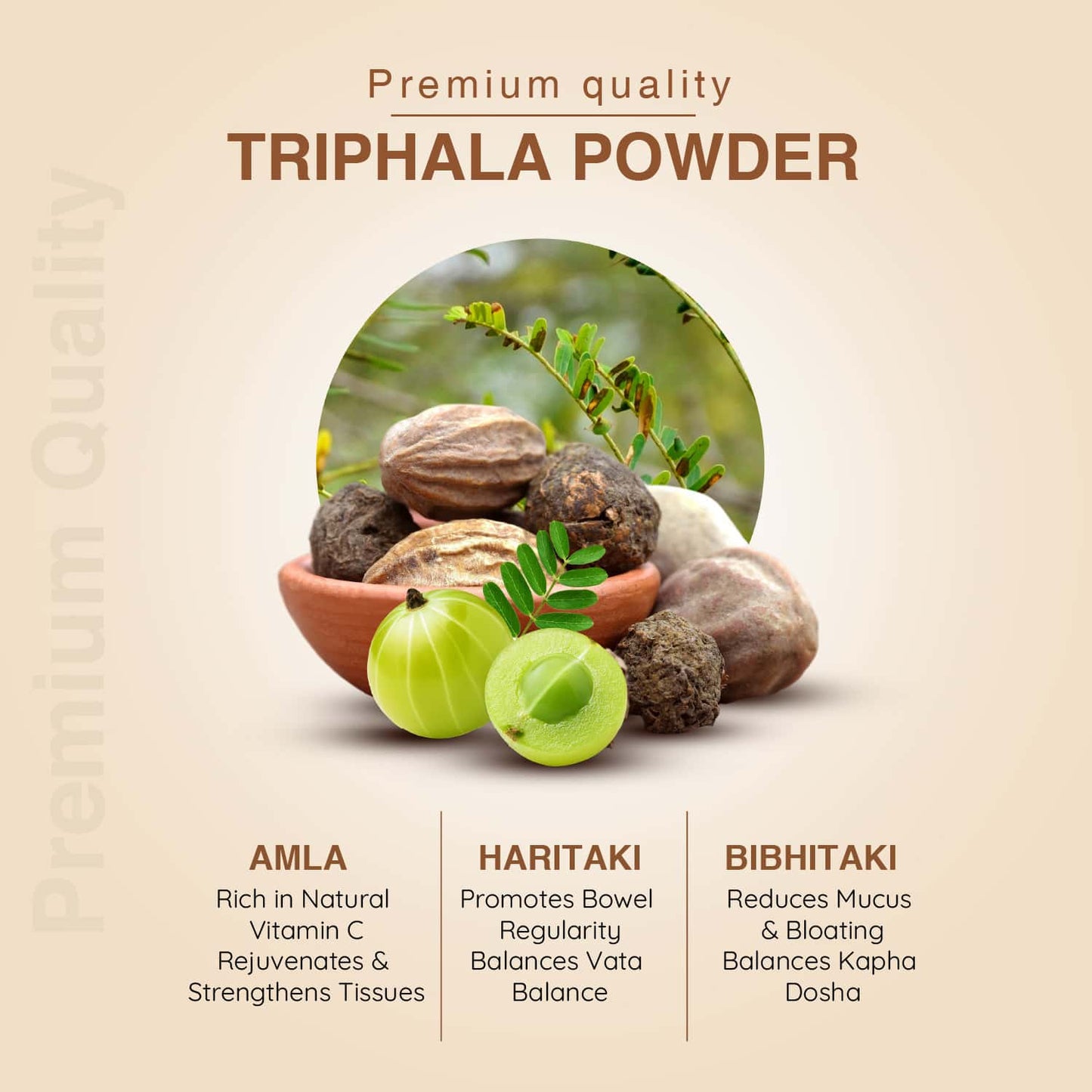 Vedic Triphala Powder - 200g