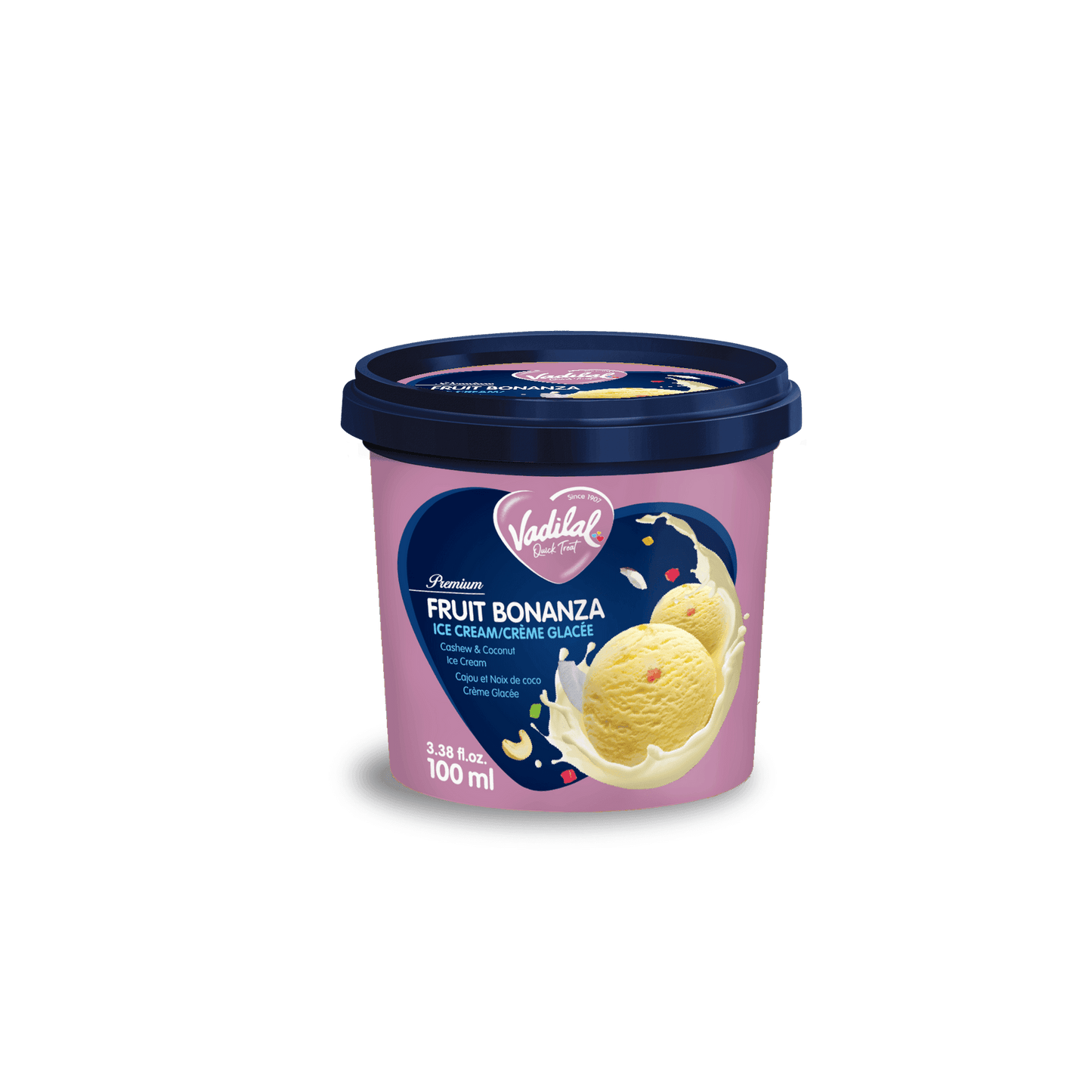 Vadilal Rose Pista Shrikhand - 454 g
