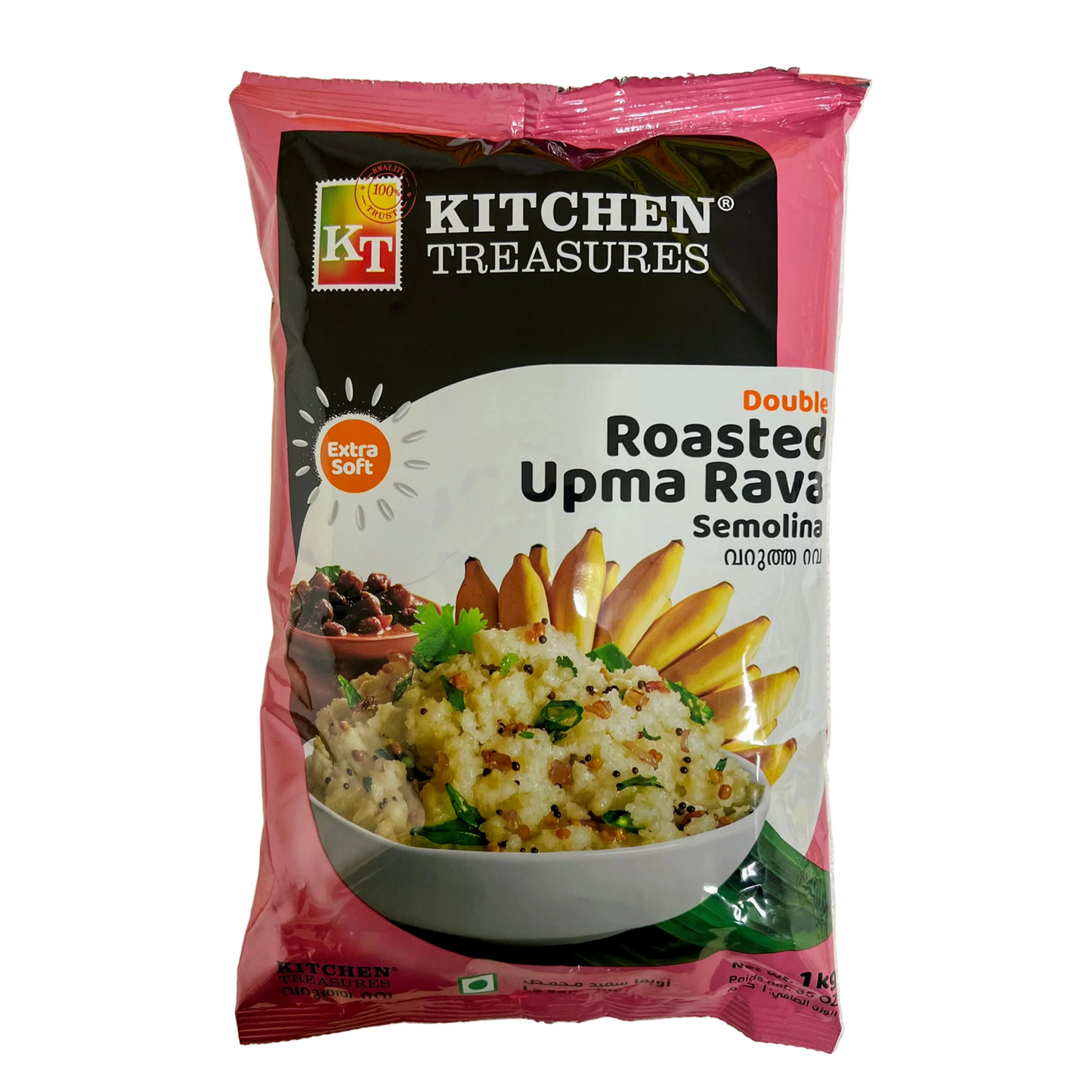 KT ROASTED RAVA - 1 KG