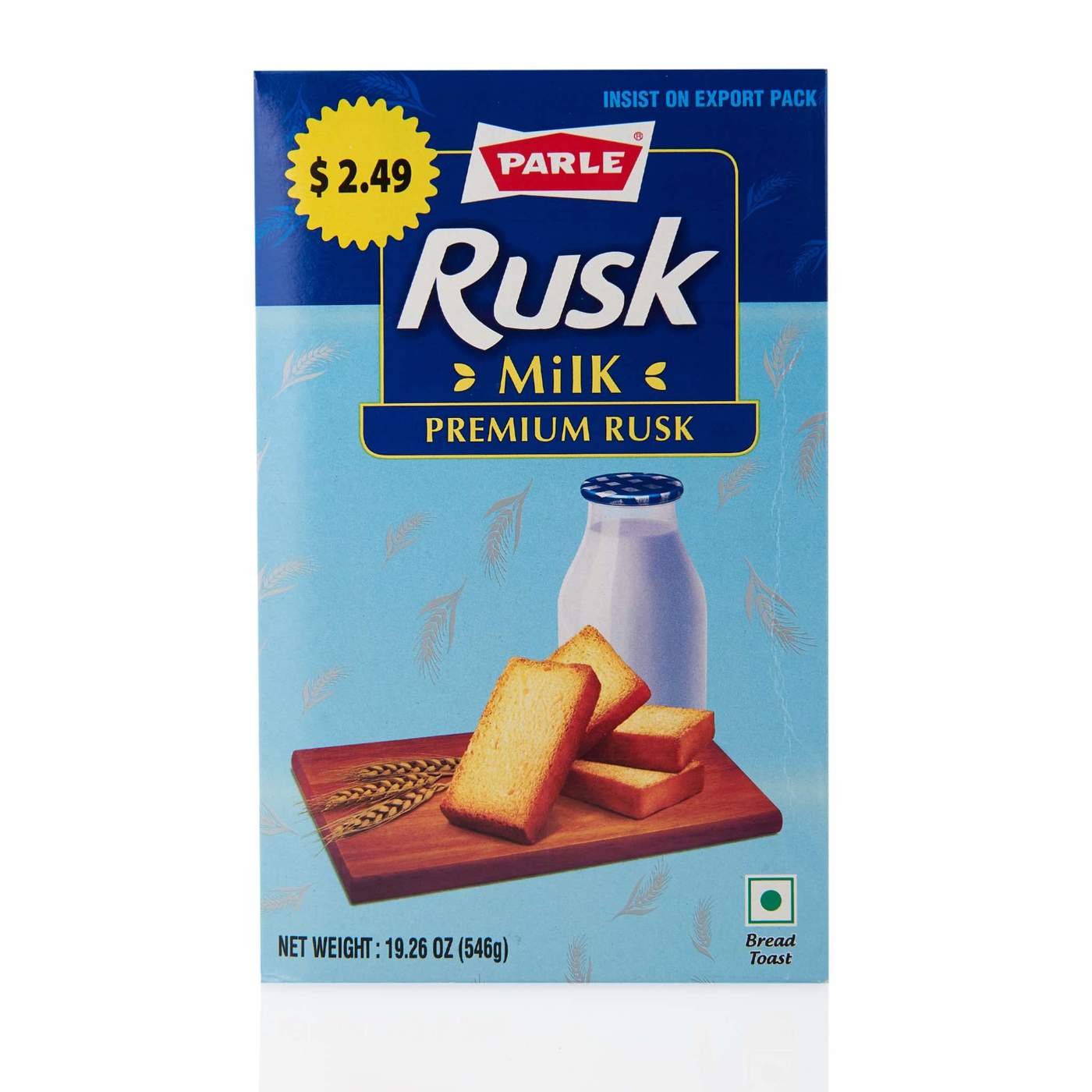 Parle Milk Rusk - 546GM