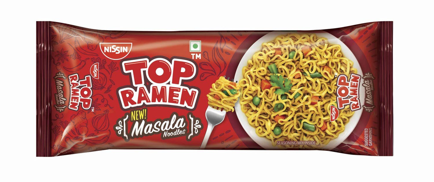 TOP RAMEN MASALA NOODLES - 360gm