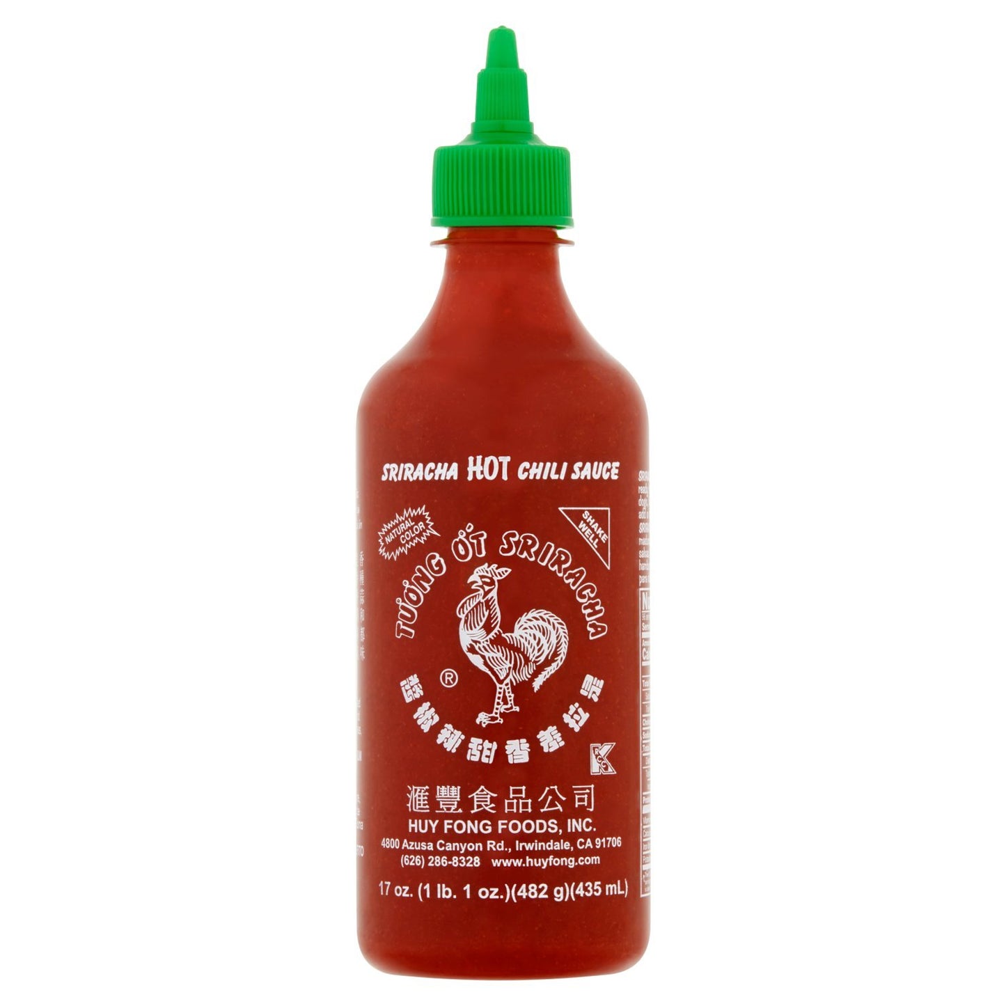 Sriracha Hot Chilli Sauce - 17 OZ
