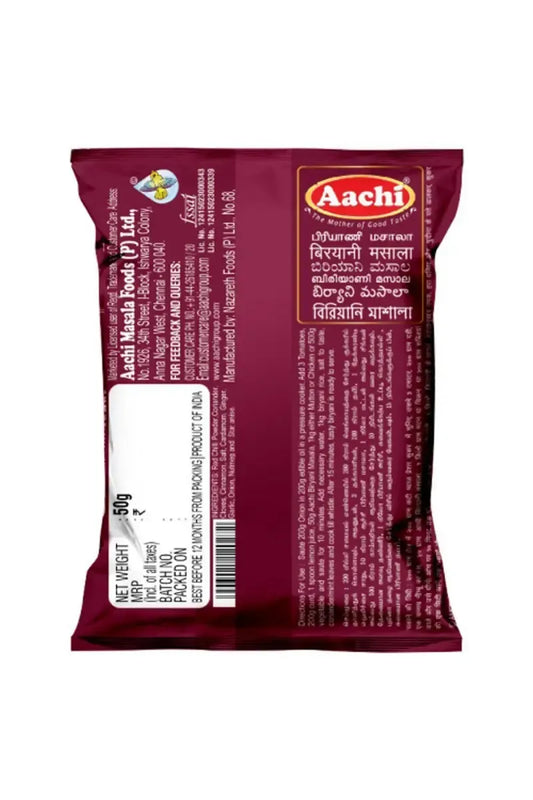Aachi Biriyani Masala - 50 GM