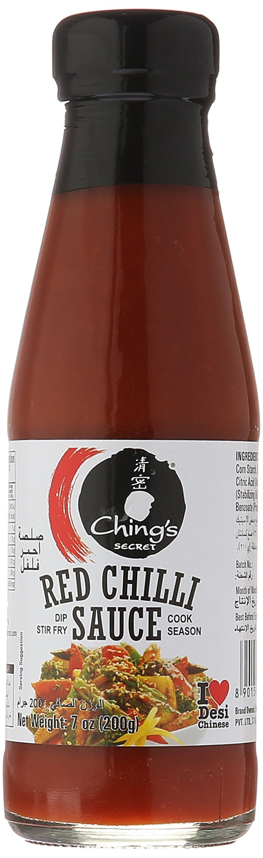 CHING'S RED CHILLI SAUCE - 200GM
