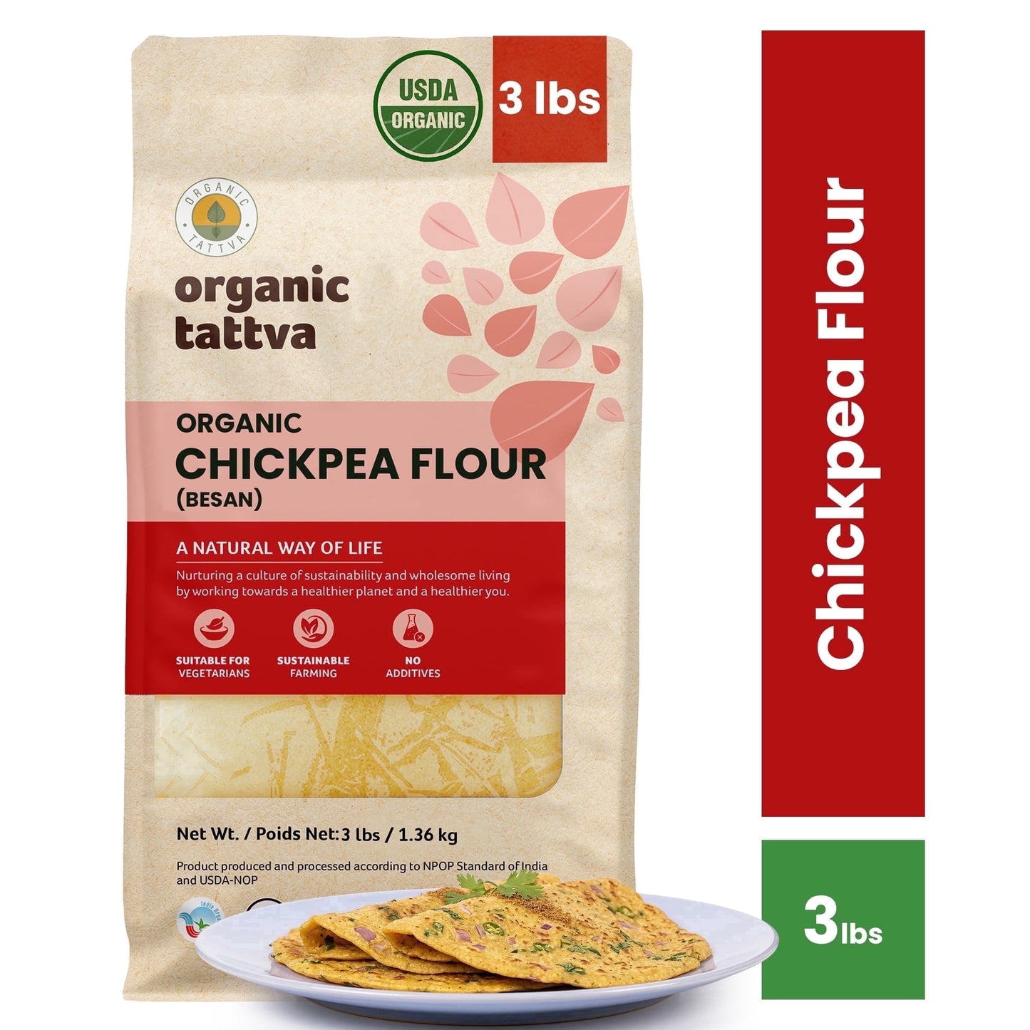 Swad Glut Free Chappati Flour - 4 LB
