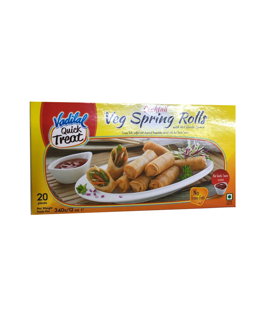 Vadilal Veg Spring Rolls - 340 g