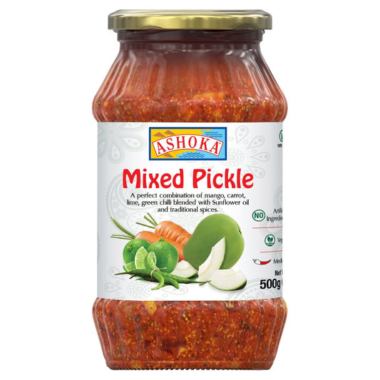 ASHOKA MIXED PICKLE - 14OZ