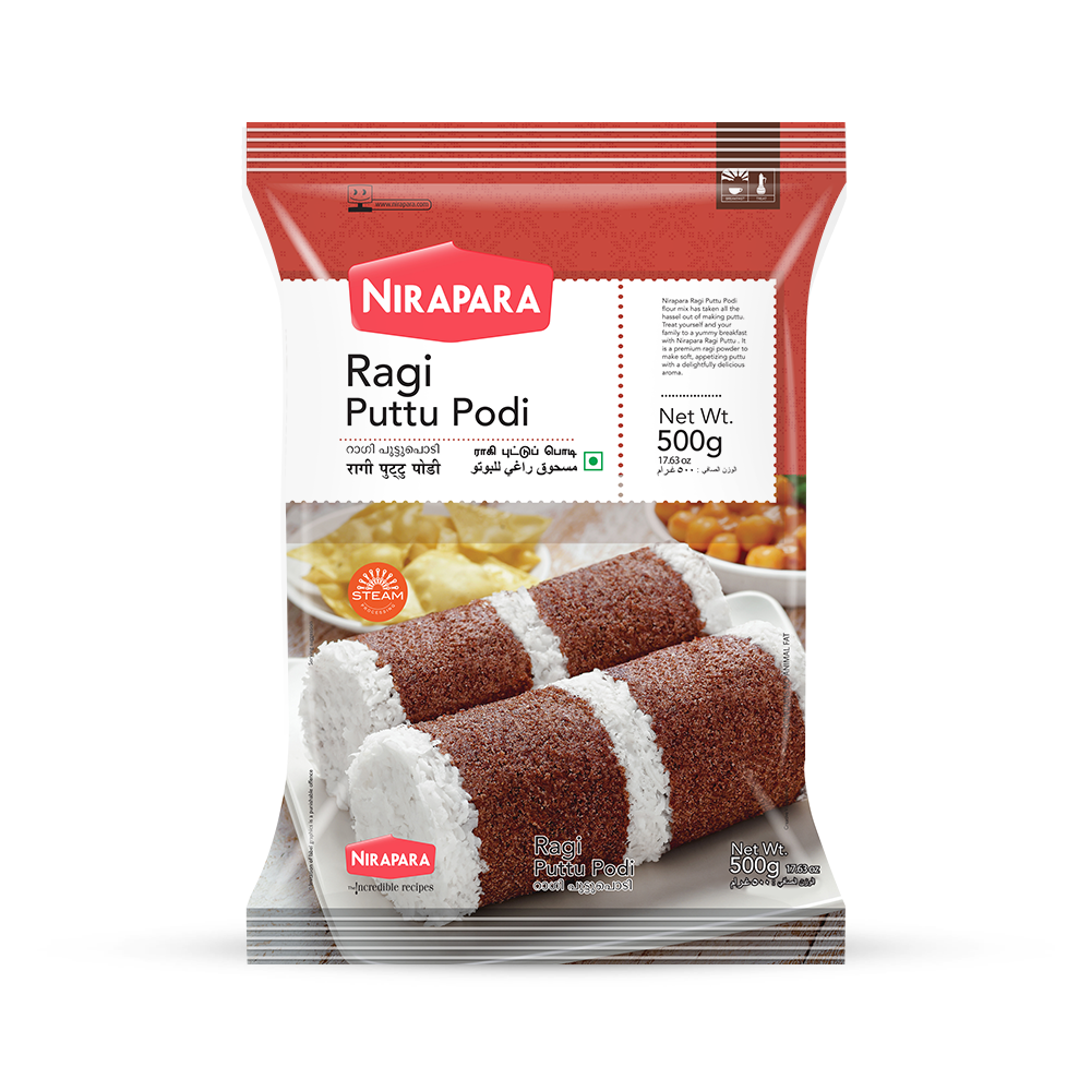 Nirapara Ragi Puttu Podi - 1kg