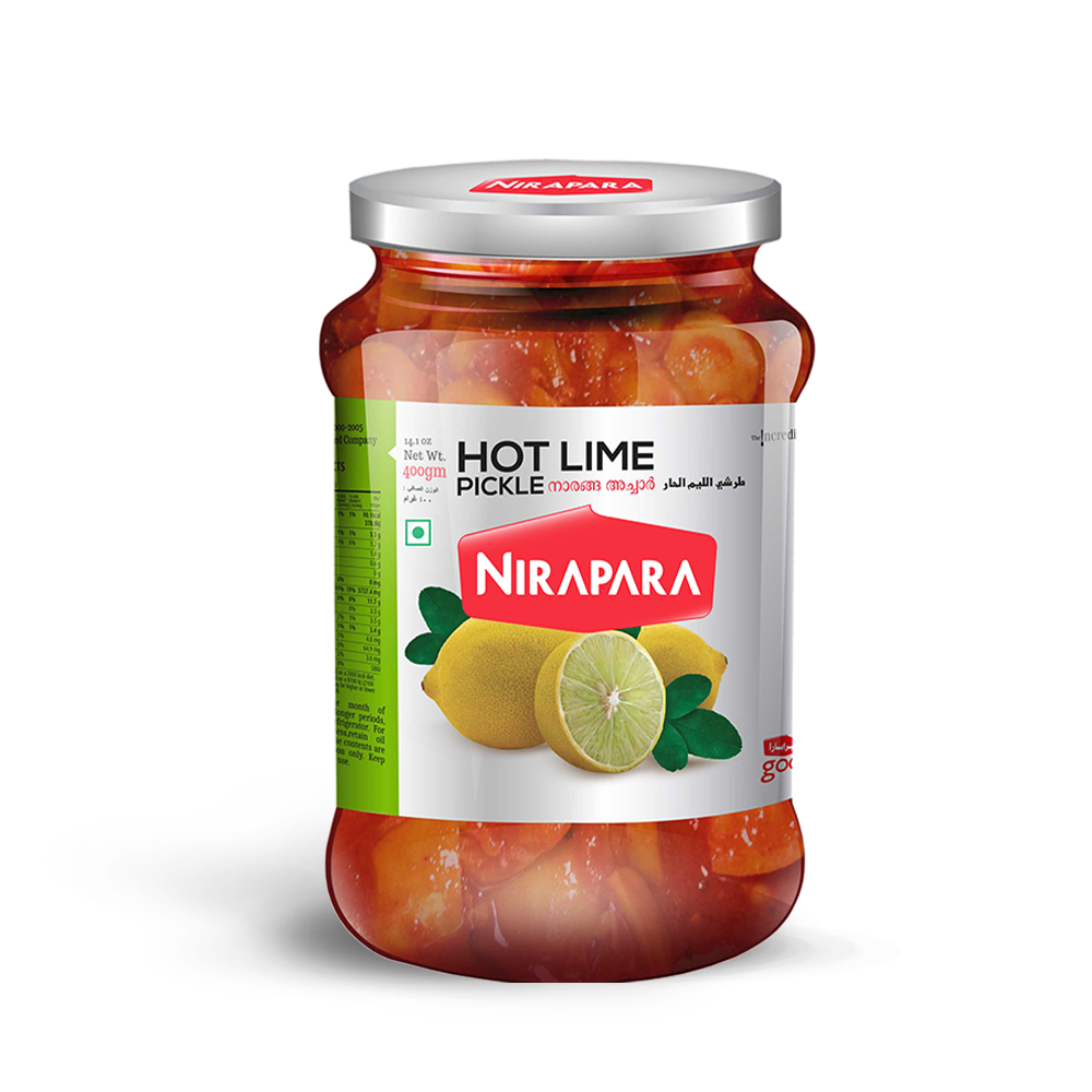 NIRAPARA LIME PICKLE - 400GM