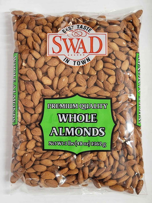 Swad Whole Almonds - 7oz