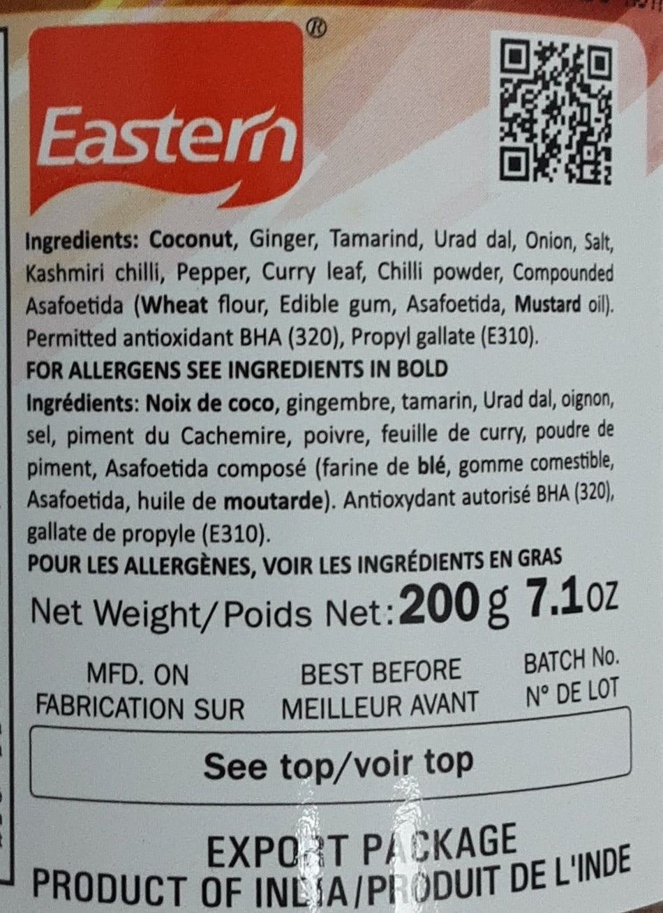 Eastern Coconut Chutney - 200 g