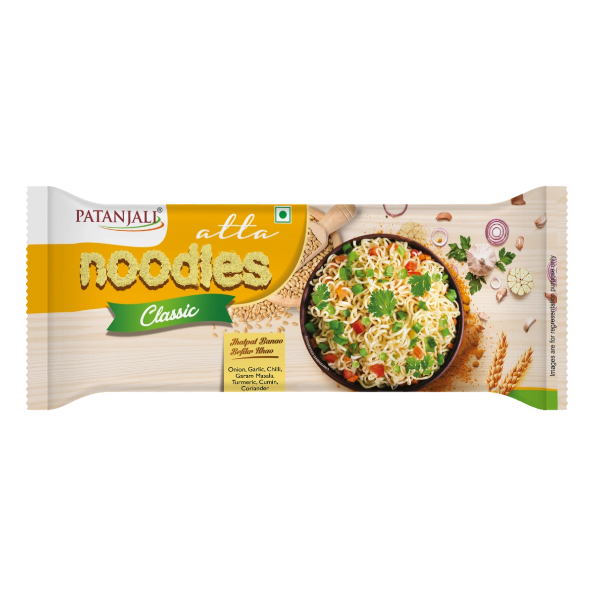 PATANJALI ATTA NOODLES - 240g
