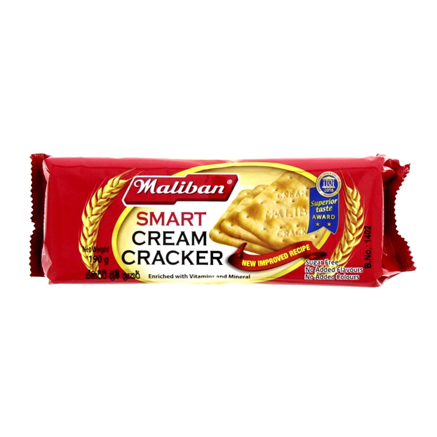 MALIBAN SMART CREAM CRACKER - 190gm