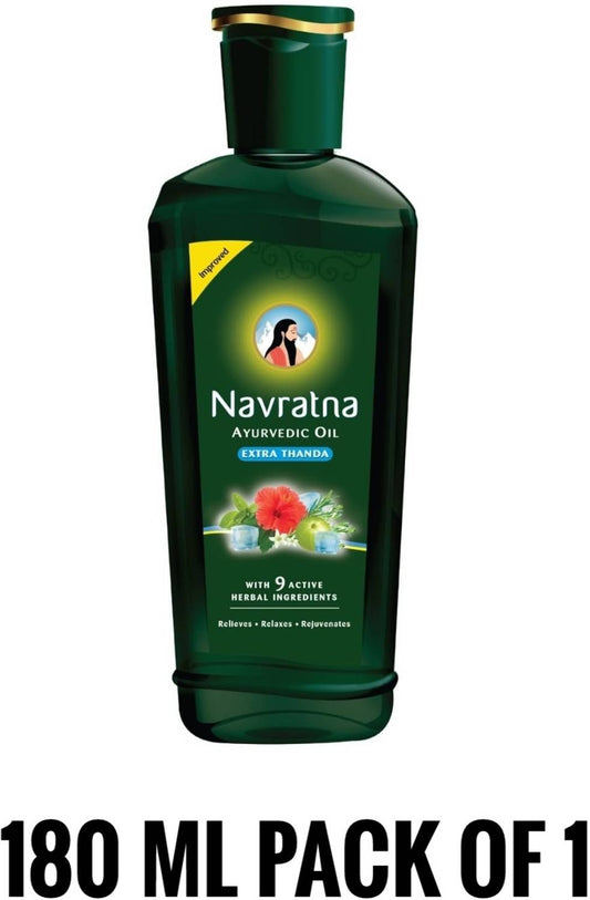 Navarathan Ayurvedic Hair Oil - 180ML