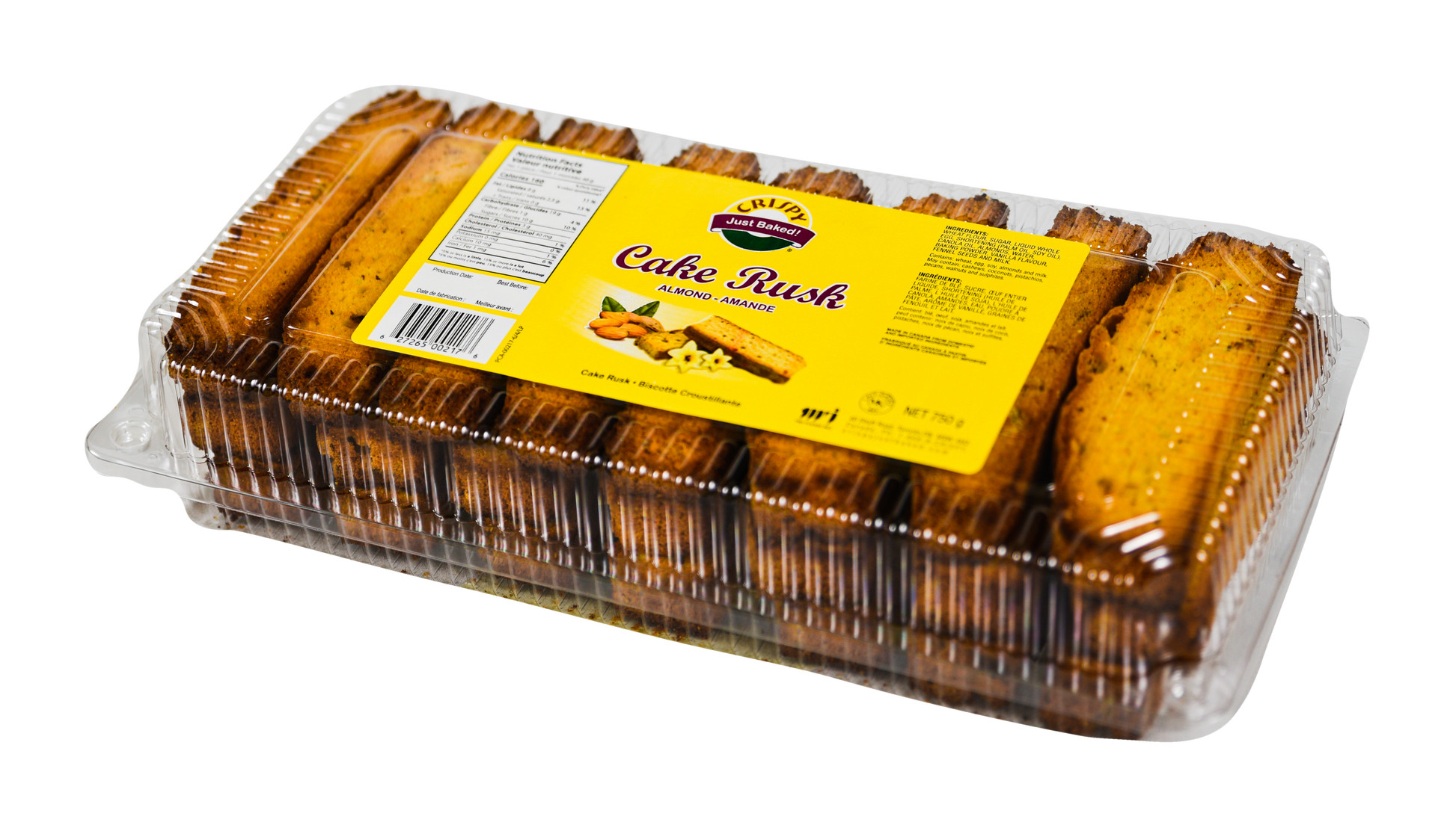 Crispy Almond Cake Rusk - 55g