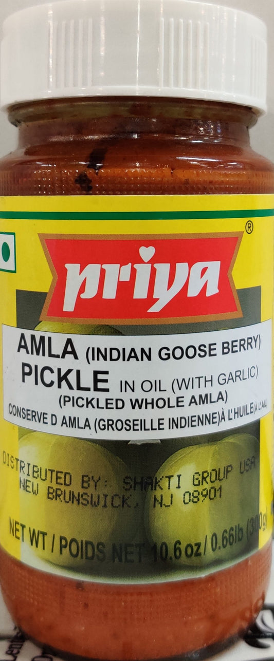 PRIYA AMLA PICKLE WITH GARLIC - 300 G