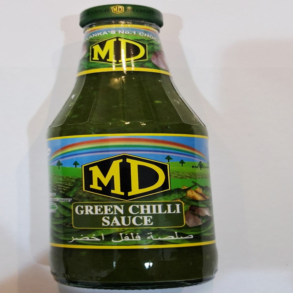 MD GREEN CHILLI SAUCE - 400GM