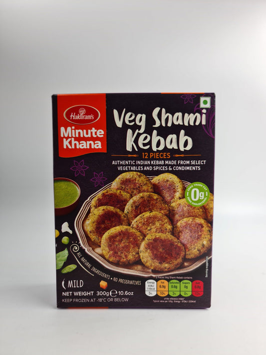 HALDIRAMS VEG SHAMI KEBAB - 300GM