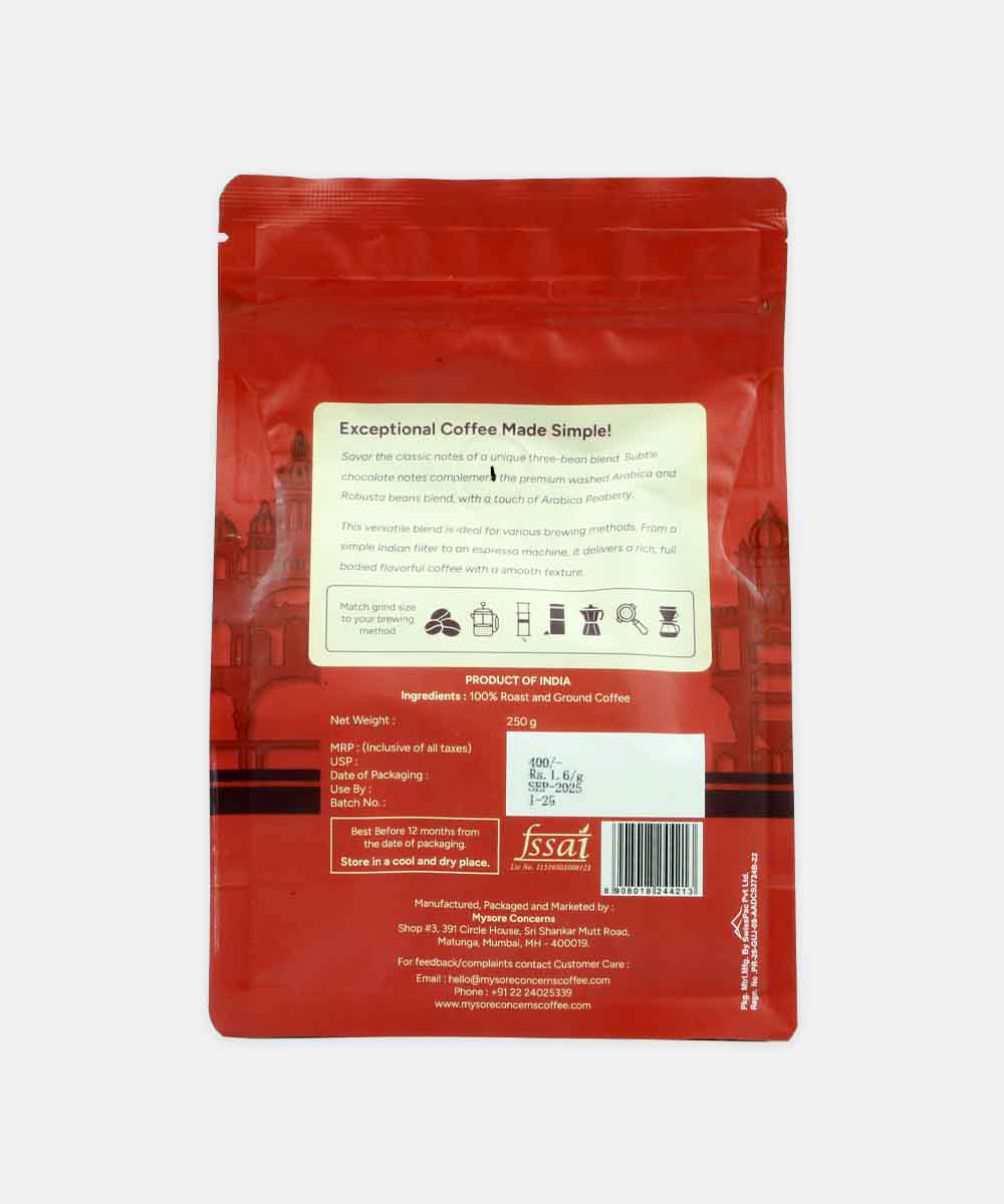 Mysore Legacy Blend Coffee - 250 g