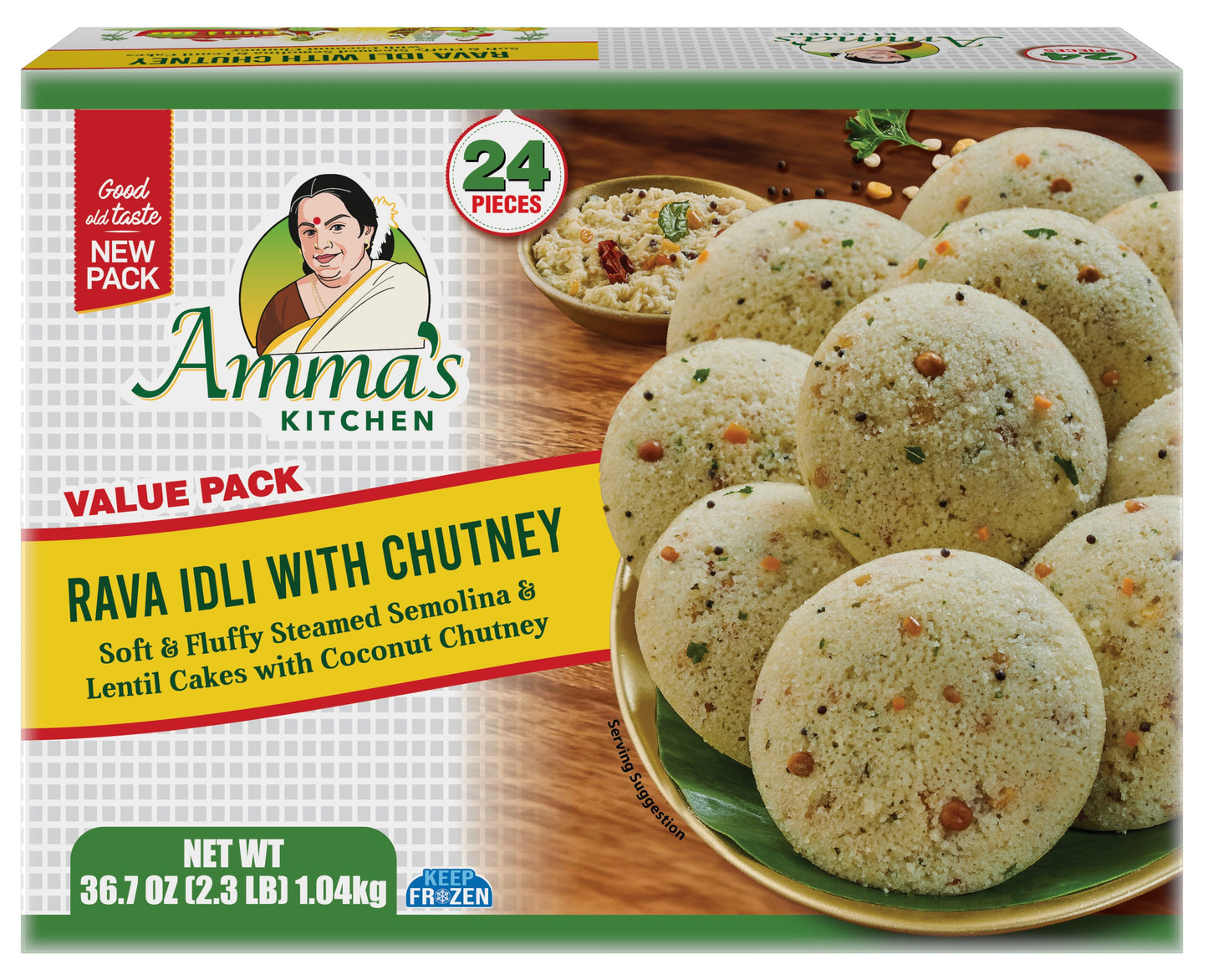 Ak. Rava Idli Blk - 40g