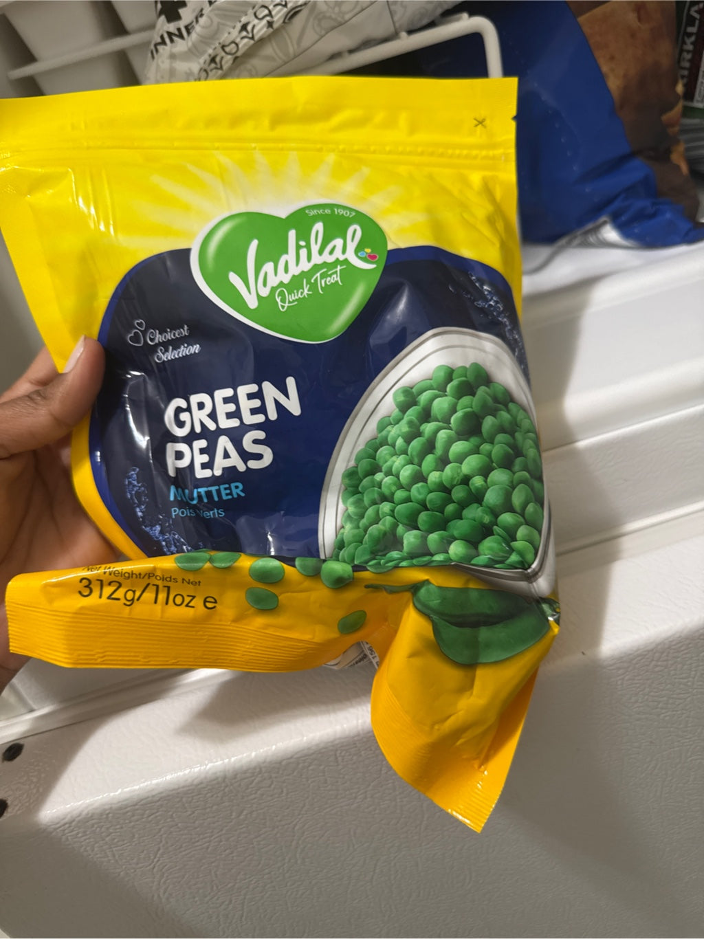 Vadilal Green Peas - 11oz