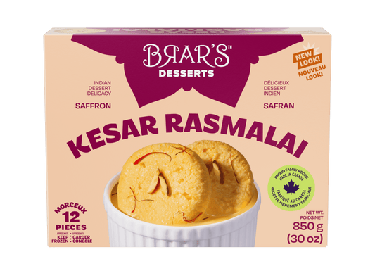 Brar's Kesar Rasmalai - 850gm