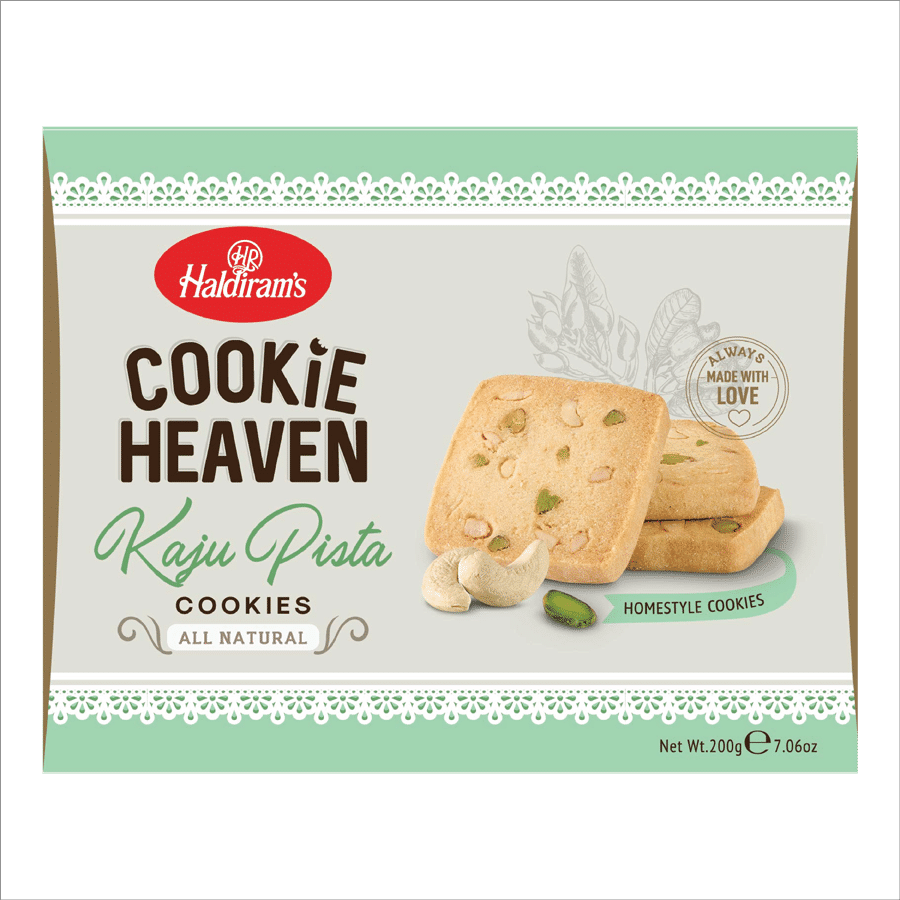 HALDIRAM'S KAJU PISTA COOKIES - 200GM