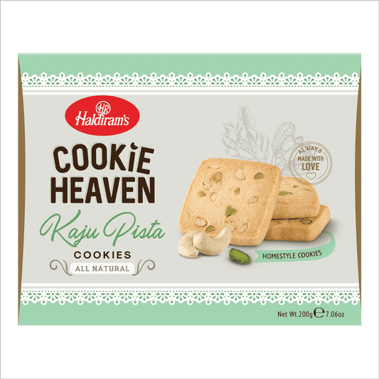 HALDIRAM'S KAJU PISTA COOKIES - 200GM