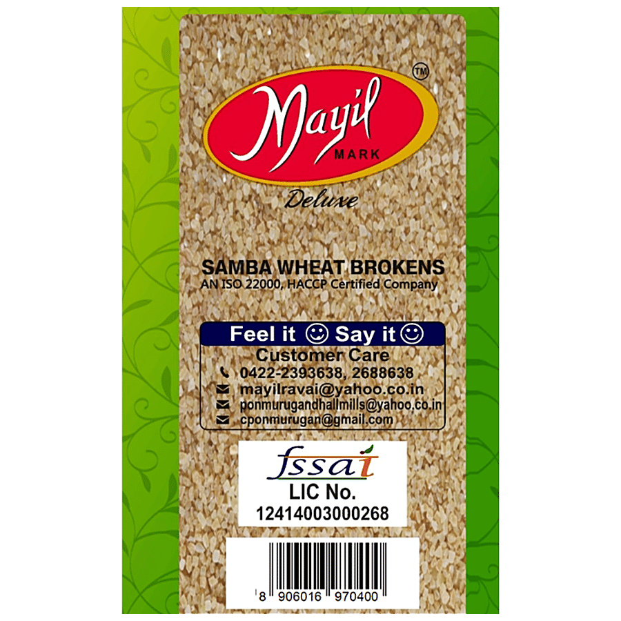 MAYIL SAMBA WHEAT BROKEN - 500gm
